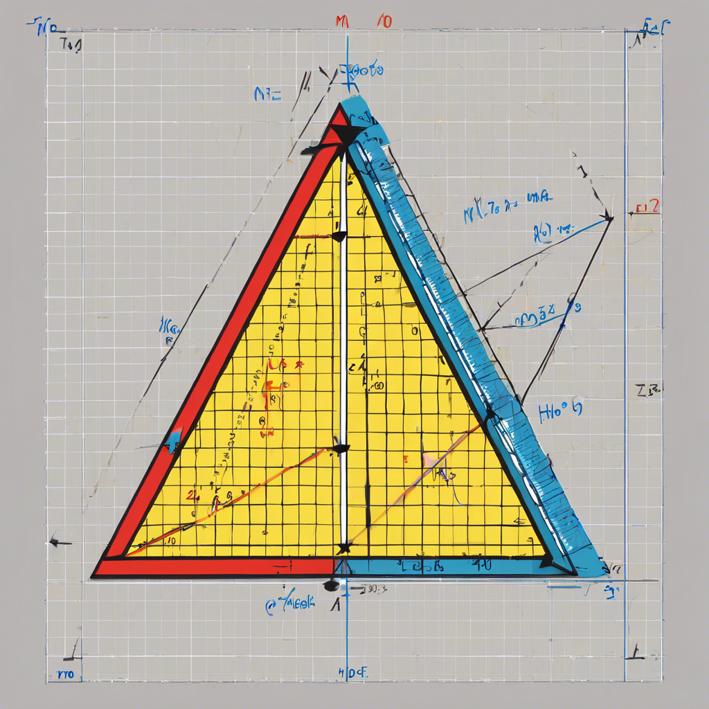 Relazioni  metriche in un triangolo  rettangolo 🏝