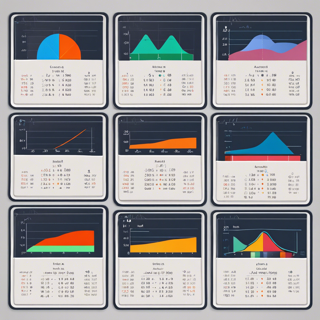 Venti flashcard  sulle medie statistiche con excel 🤿