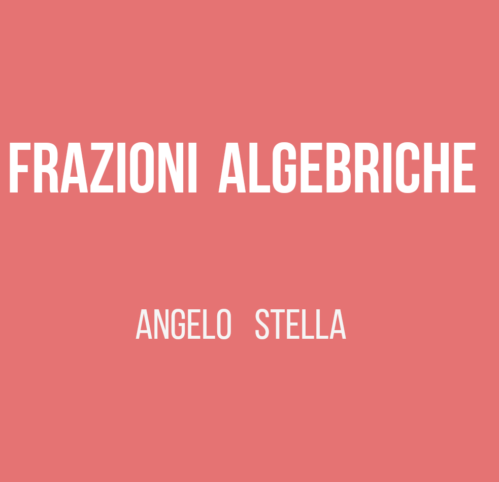 Frazioni algebriche